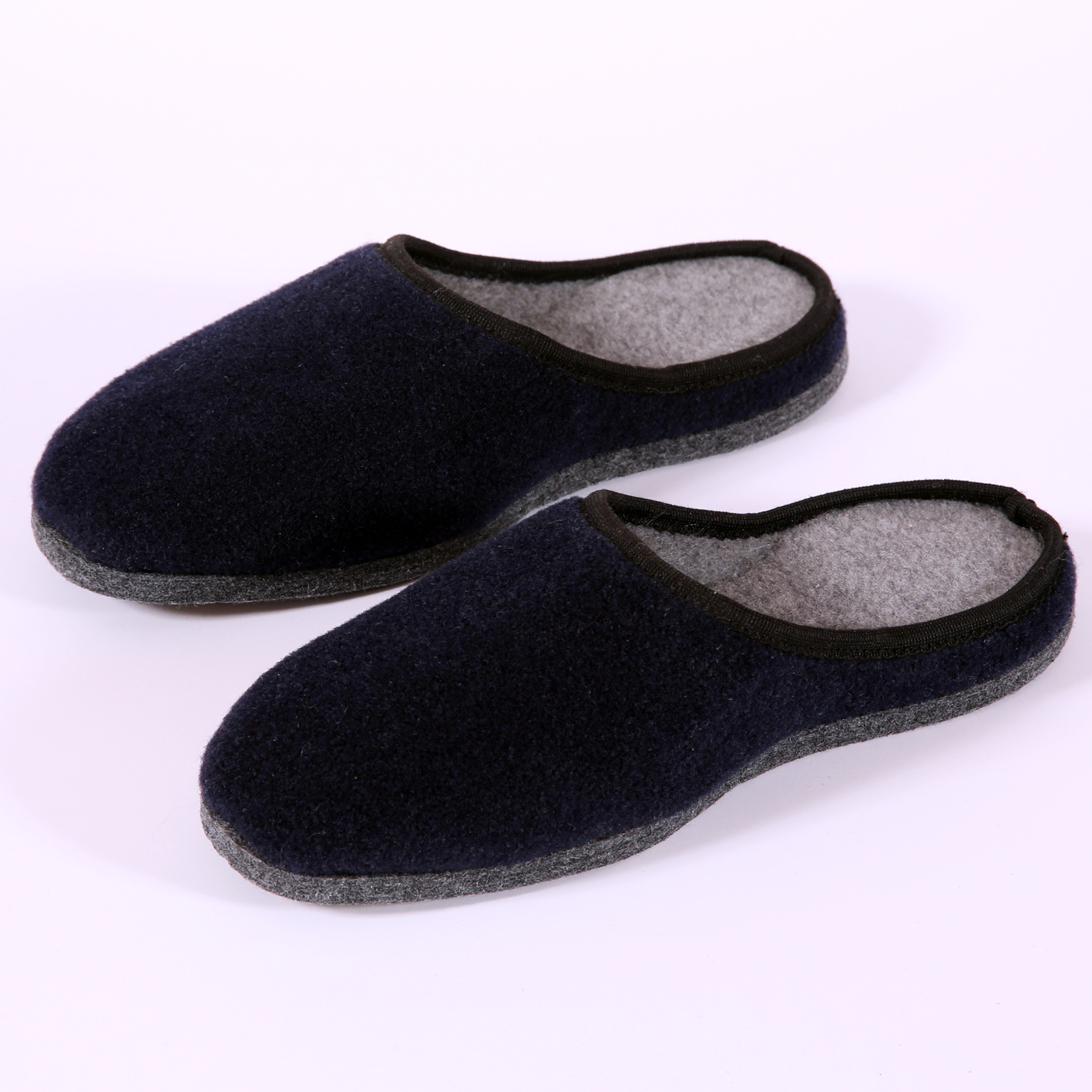 Pantoffel dunkelblau (P20)